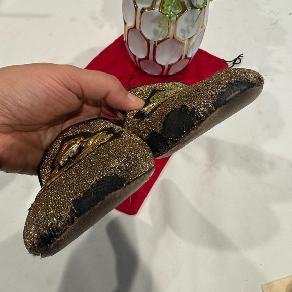 Authentic Christian Louboutin crystal embellished loafers - Picture 11 of 13